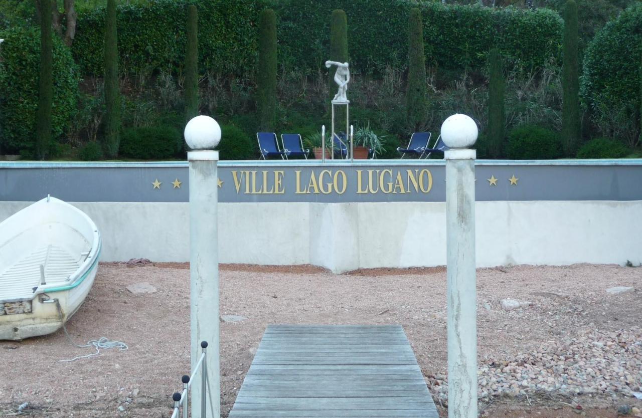 Ville Lago Lugano ปอร์โต เซเรซิโอ ภายนอก รูปภาพ