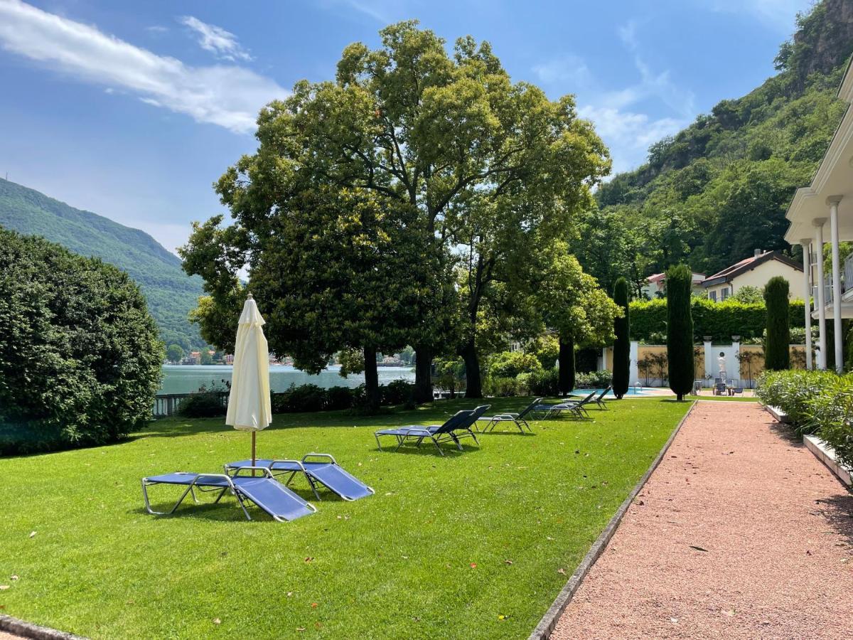 Ville Lago Lugano ปอร์โต เซเรซิโอ ภายนอก รูปภาพ