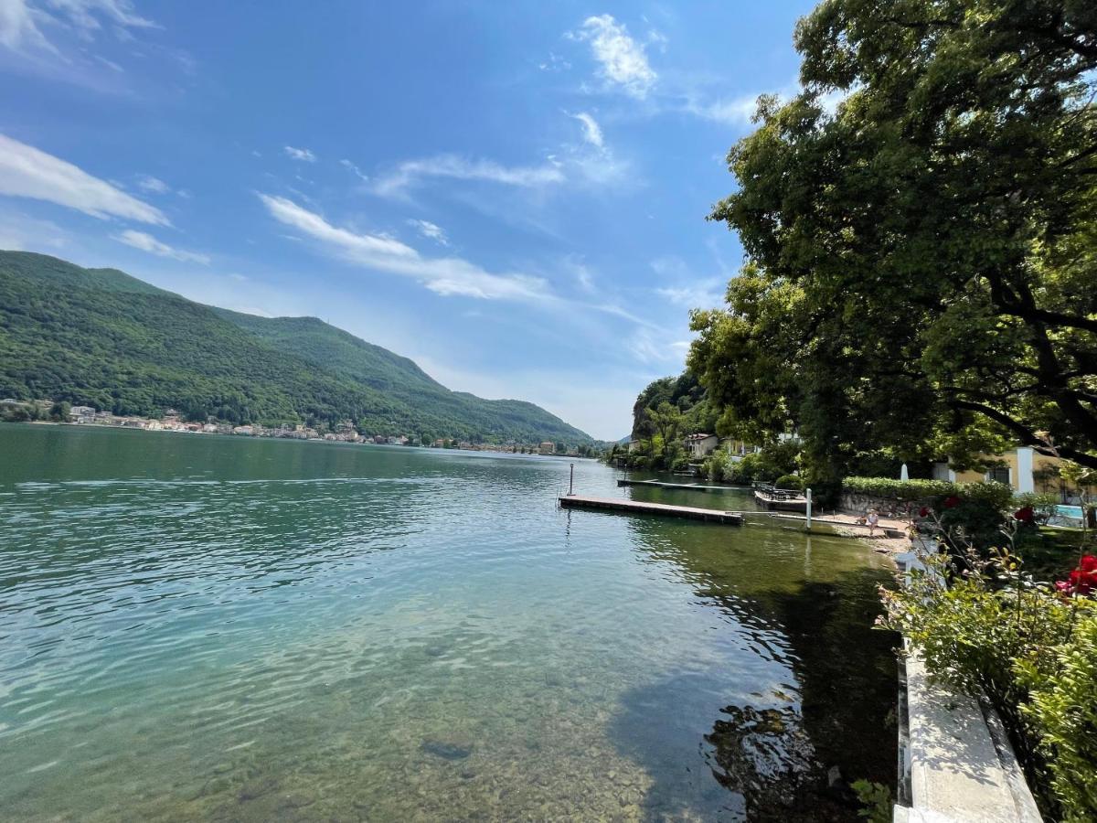 Ville Lago Lugano ปอร์โต เซเรซิโอ ภายนอก รูปภาพ