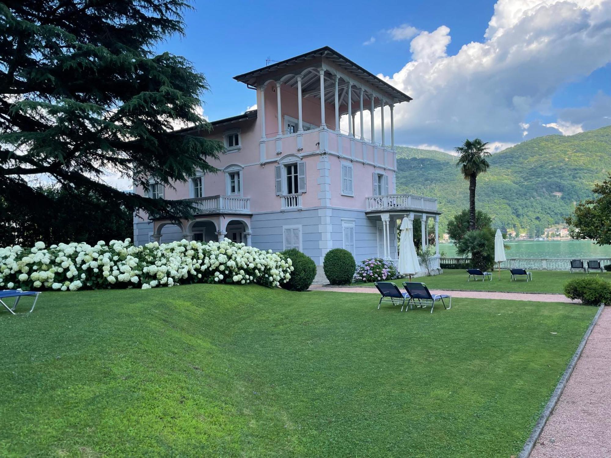 Ville Lago Lugano ปอร์โต เซเรซิโอ ภายนอก รูปภาพ
